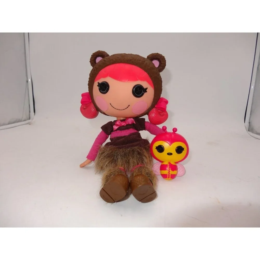 Lalaloopsy Teddy Bear Honey Pots MGA 12” Doll Clothes And Boots and Pet Bee Rare